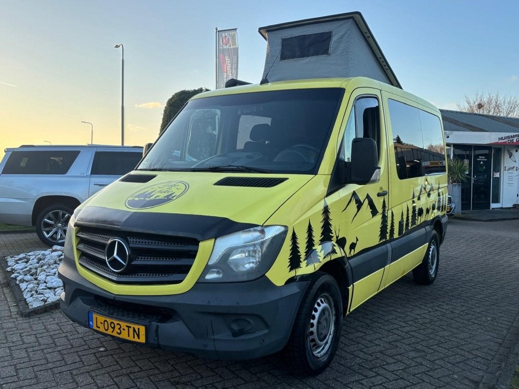 Mercedes-Benz SPRINTER 316 CDI Aut 2016 Camper Zonnepanelen, Automaat, Ringverwarming, Mercedes-Benz, Luifel