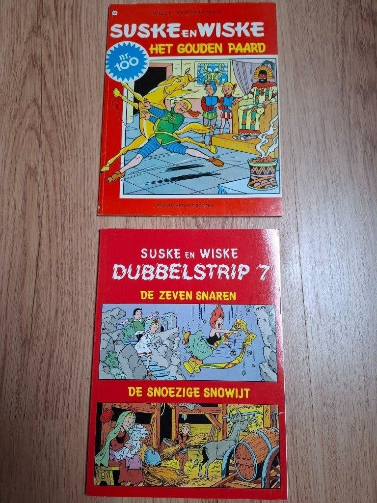 Suske en Wiske strips, Meerdere stripboeken, Ophalen of Verzenden, Gelezen, Willy Vandersteen