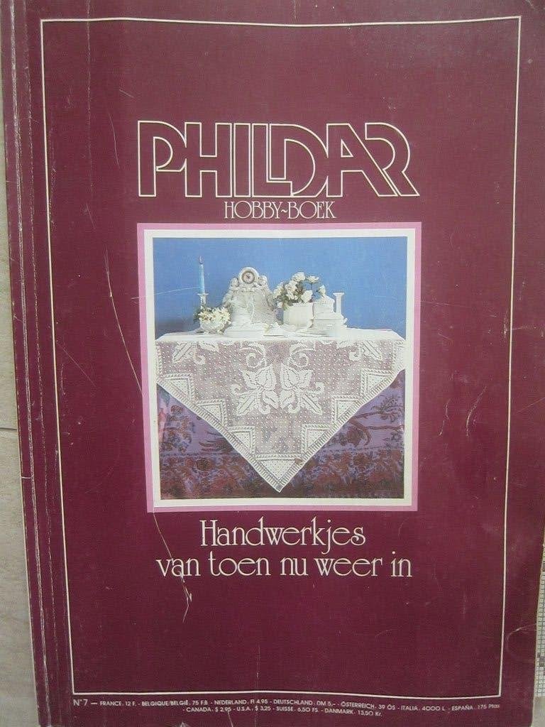 haakboek GEZOCHT !!!    PHILDAR  nr. 7, Ophalen of Verzenden, Zo goed als nieuw, Haken, Patroon of Boek