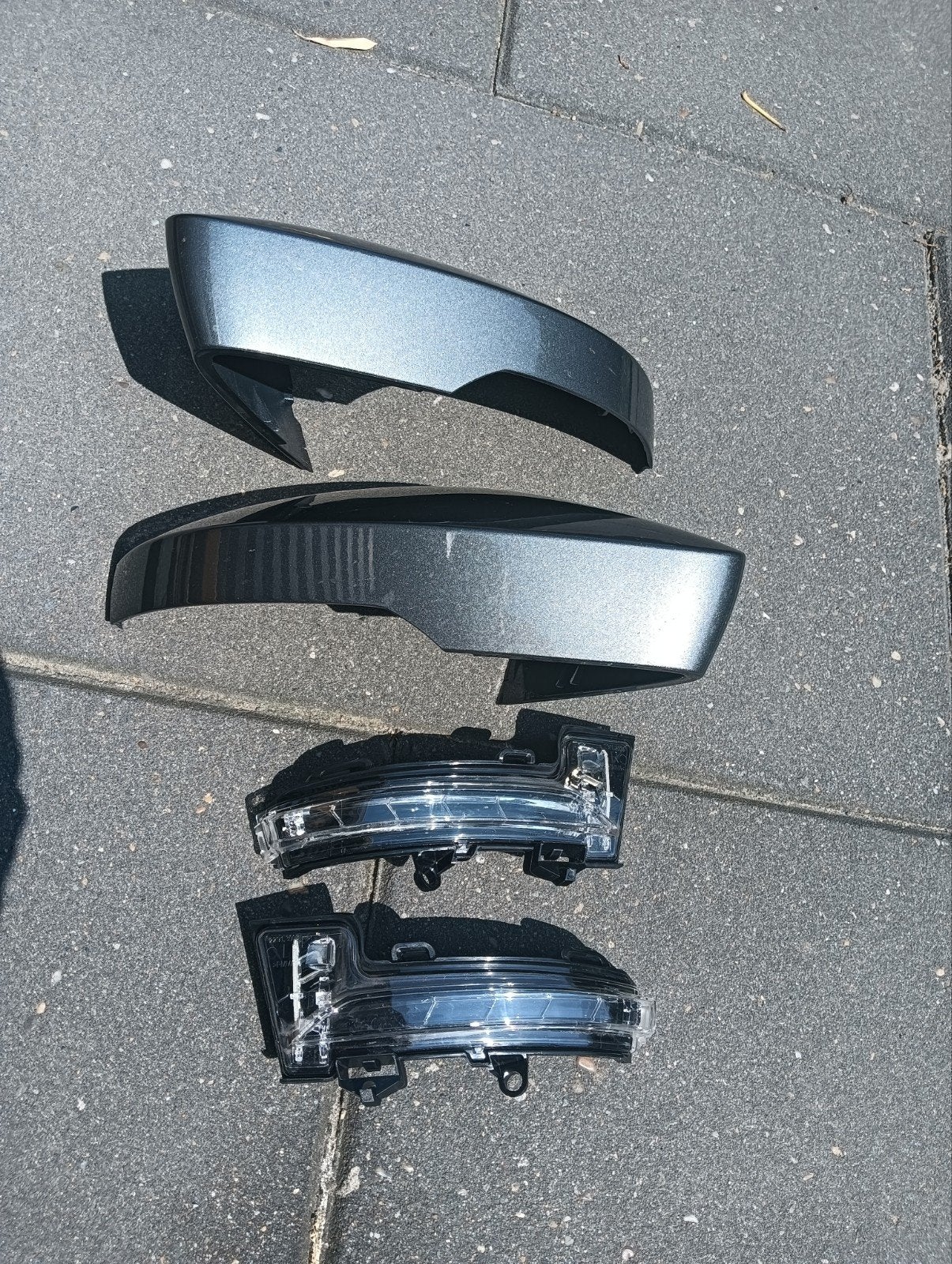 Zeer nette spiegelkappen met knipperlicht VW T Roc 2018, Ophalen of Verzenden, Gebruikt, Volkswagen