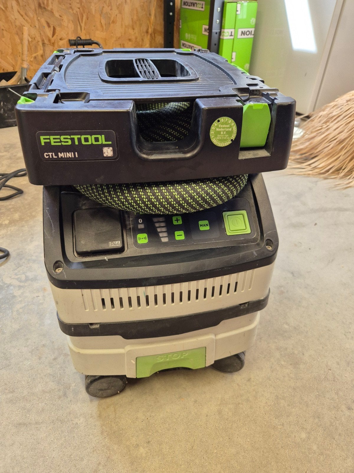 Festool CTL Mini I Stofzuiger - Compact en Krachtig, Gebruikt, Industriële stofzuiger, Ophalen, Stofzak