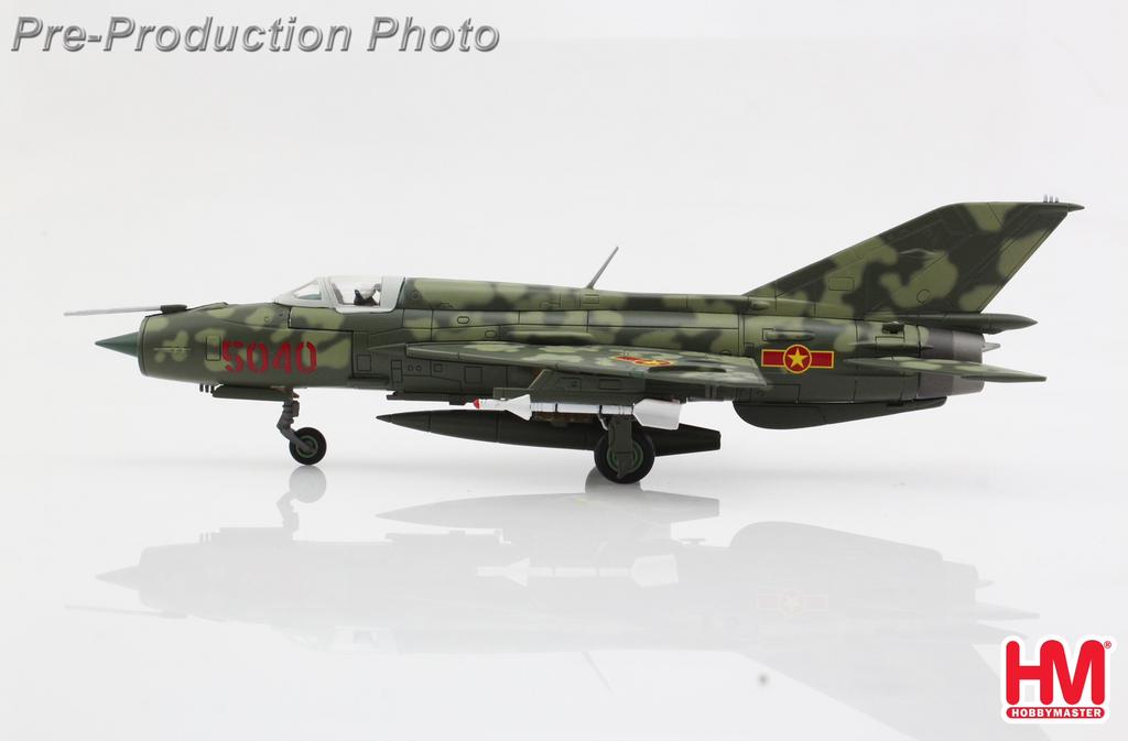 Hobby Master HA0004 | Mikoyan-Gurevich Mig-21PFM Fishbed, Ophalen, Schaalmodel, Nieuw, Pilot Station