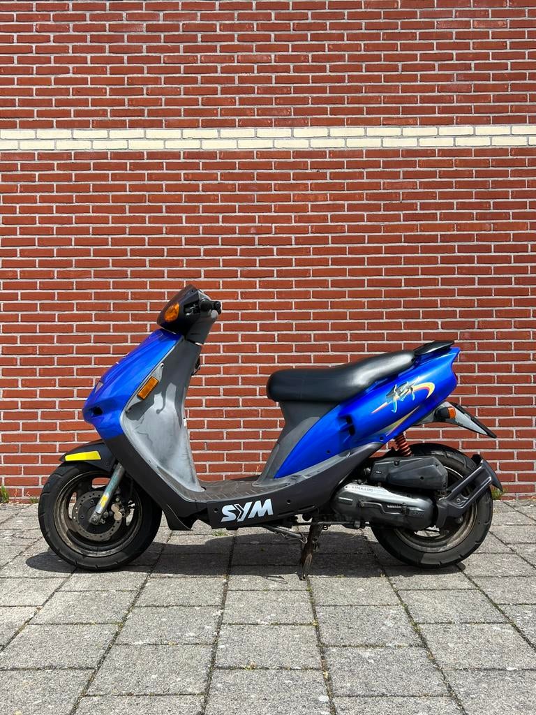 Sanyang ( SYM ) Jet 50cc 2Takt 2005 Origineel, Zeldzaam, Fietsen en Brommers, Scooters | SYM, Ophalen, Overige modellen, Maximaal 45 km/u