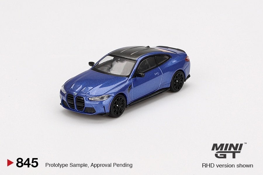 Mini GT 1/64 - BMW M4 Competition (G82) Portimao Blue Mgt307, Verzenden, Nieuw, Auto