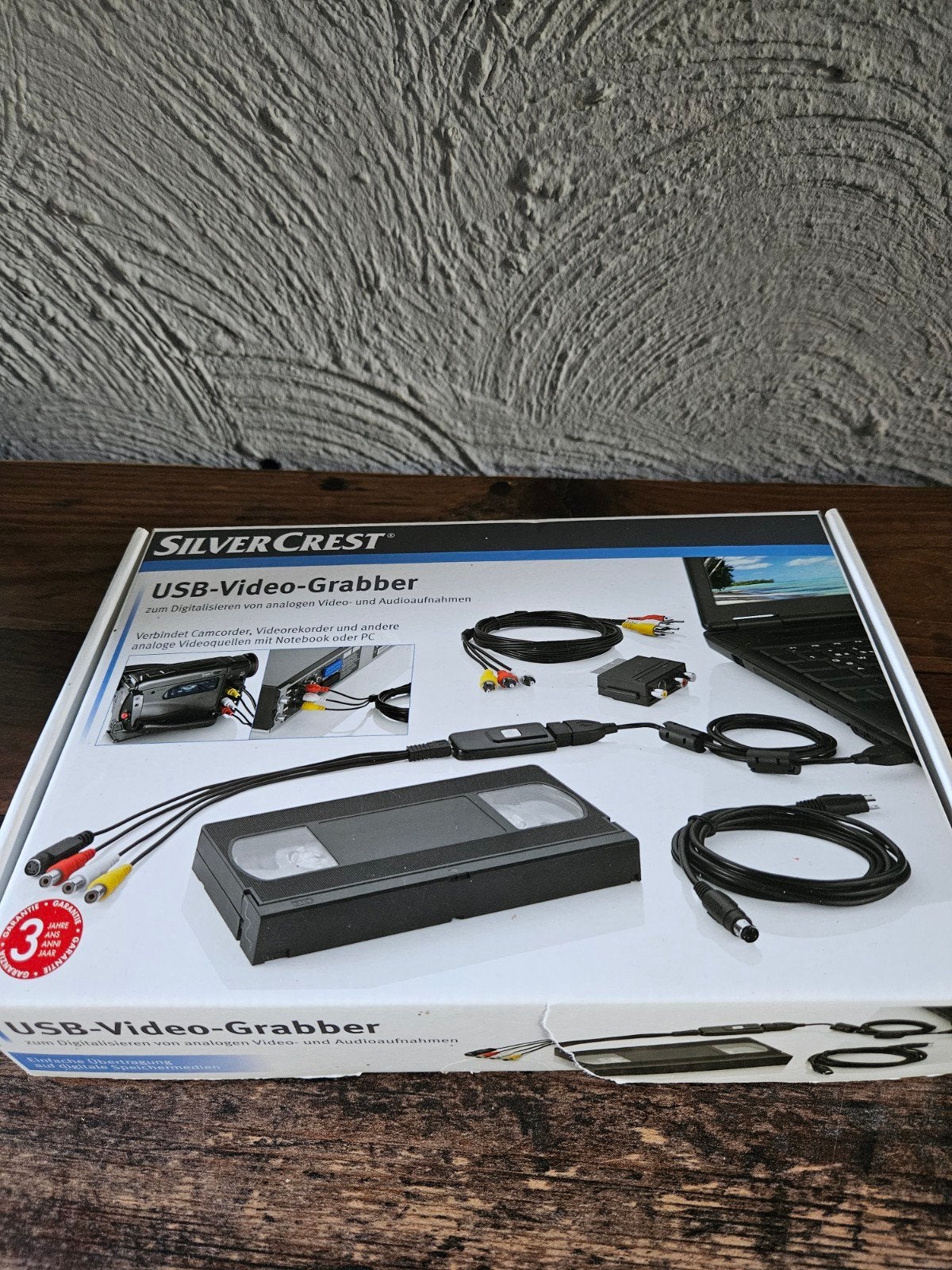 SilverCrest USB Video Grabber SVG 2.0 A2 - Digitaliseer je v, Ophalen of Verzenden, Nieuw
