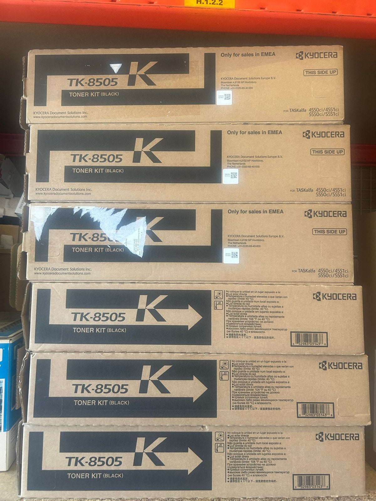 Kyocera TK-8505 Toner Kit Zwart & Cyaan (Nieuw), Ophalen, Nieuw, Toner