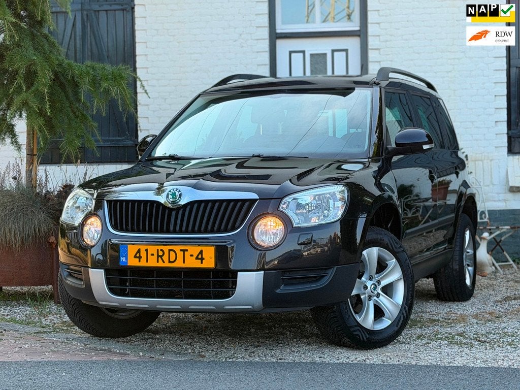 Skoda Yeti 1.2 TSI Ambition|Pano|Clima|Cruise|Goed onderhoud, Auto's, Skoda, Bedrijf, Te koop, Yeti, ABS, Airbags, Airconditioning