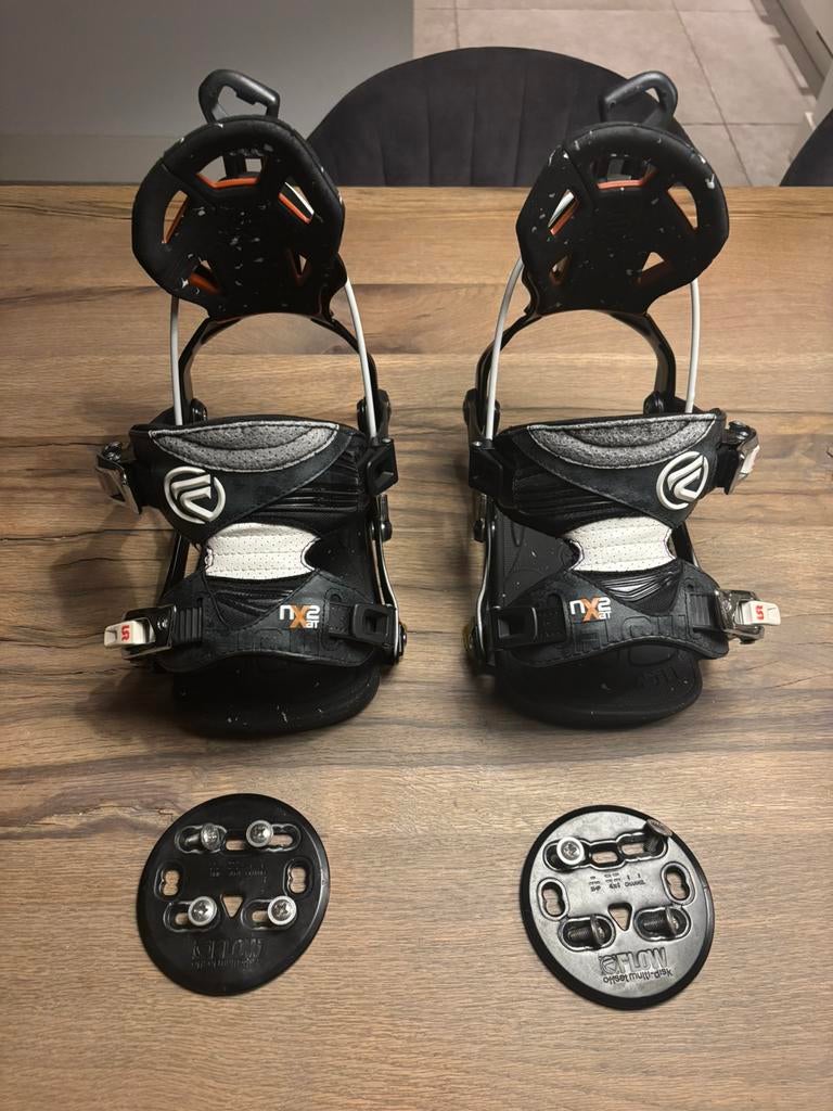 Flow NX2 AT Snowboard Bindingen maat M ( 36 - 41.5 ), Sport en Fitness, Snowboarden, Zo goed als nieuw, Bindingen, Ophalen of Verzenden