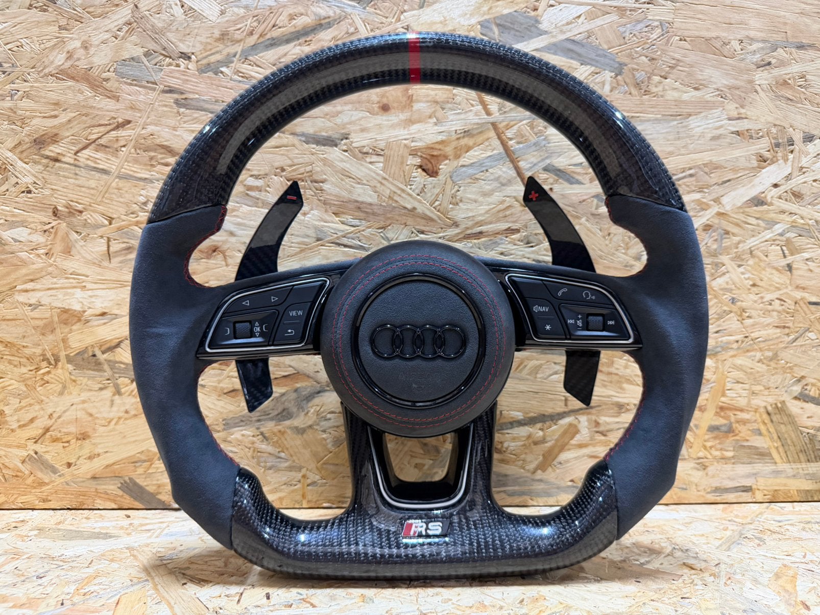Audi A5 S5 RS5 Carbon Alcantara Stuurwiel RS paddleshifters, Auto-onderdelen, Ophalen of Verzenden, Nieuw, Audi