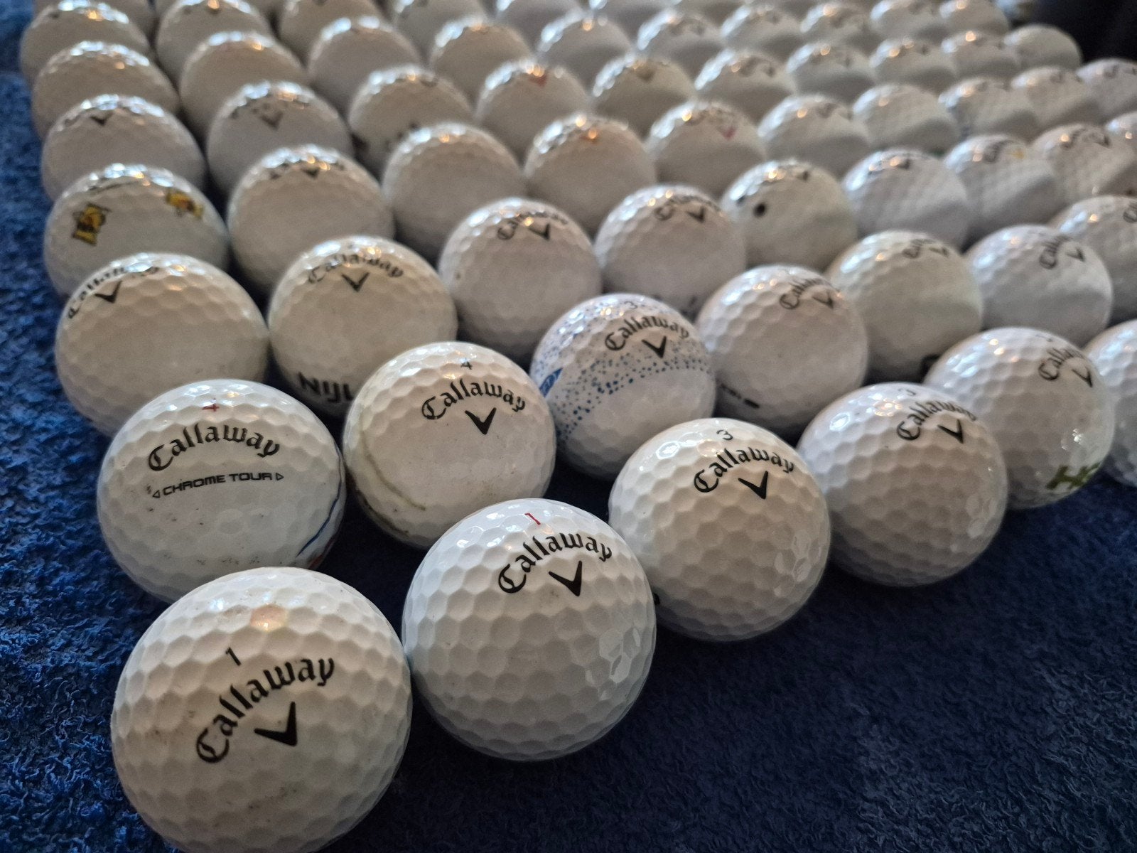 Callaway Golfballen Lakeballs 100 stuks, Ophalen of Verzenden, Bal(len), Callaway