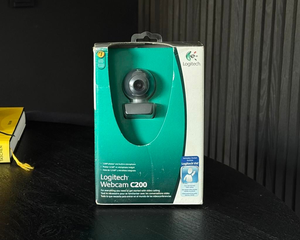 Logitech Webcam C200, Ophalen of Verzenden, Zo goed als nieuw, Bedraad, Windows