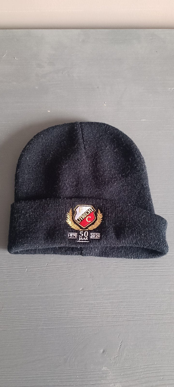 Fc Utrecht muts 50 jaar, Kleding | Heren, Mutsen, Sjaals en Handschoenen, Ophalen, Nieuw, Overige maten, Muts