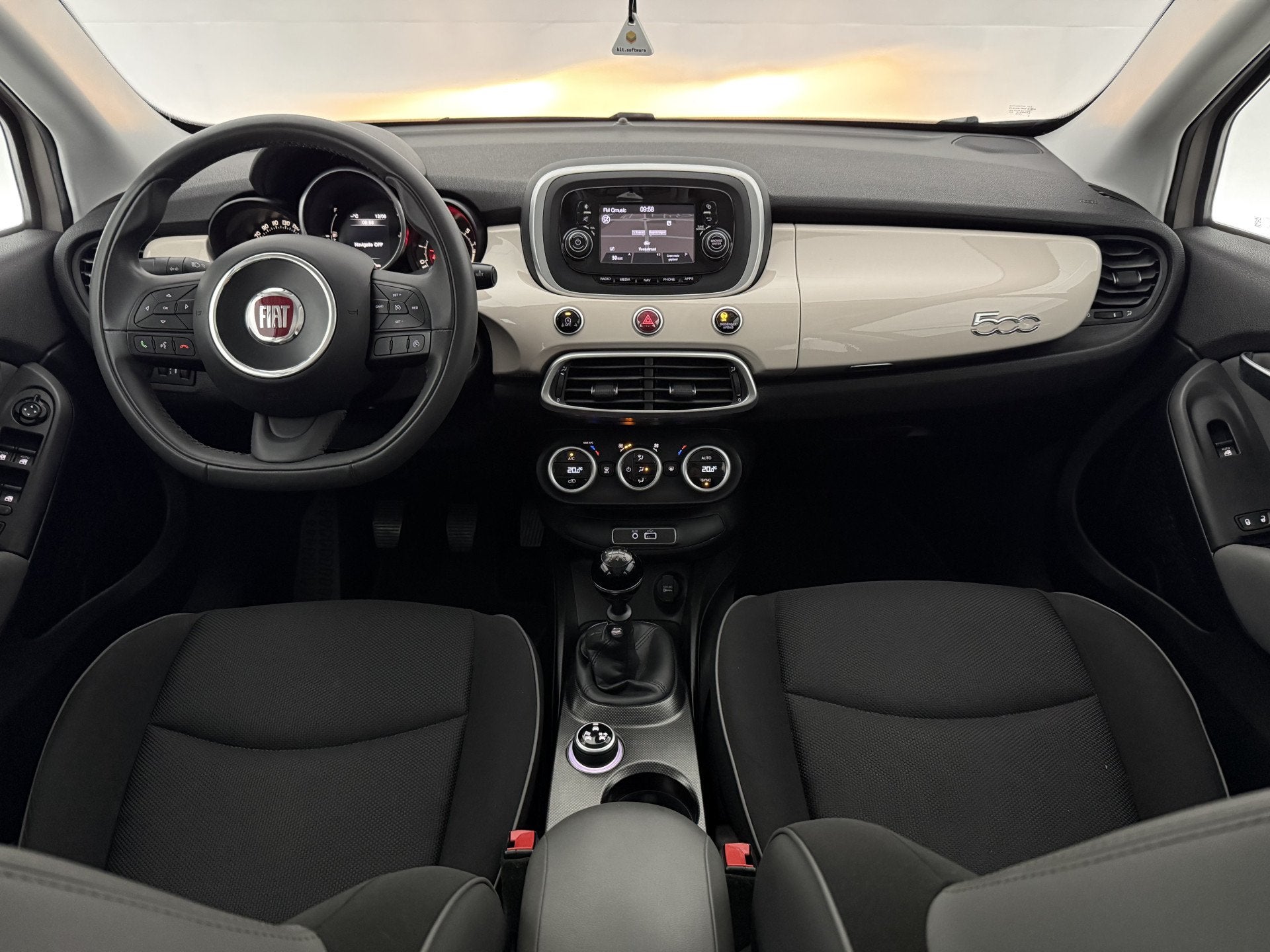 Fiat 500X 1.4 Turbo MultiAir PopStar 141PK | Clima | Cruise, Voorwielaandrijving, Stof, Gebruikt, 500X