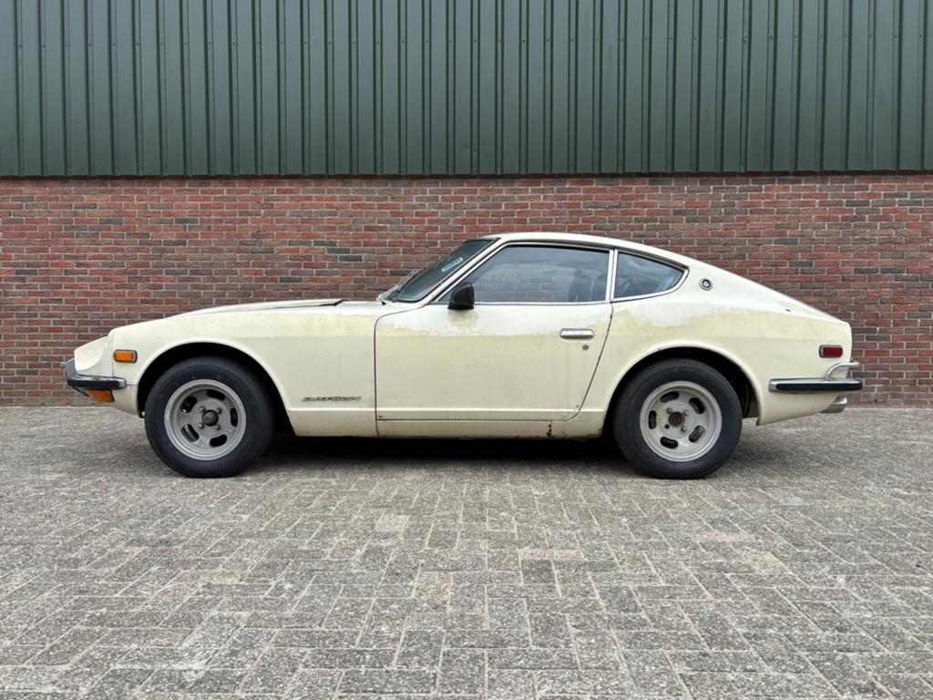 Datsun 240Z Coupe 1972 wit MATCHING NUMBERS HANDBAK, Auto's, Overige merken, Wit, Handgeschakeld, Particulier