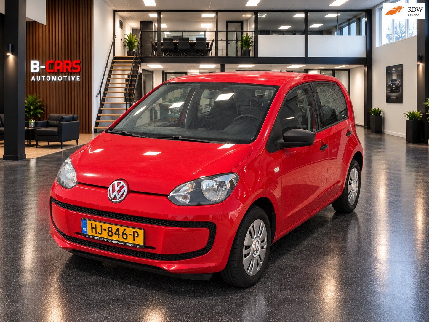 Volkswagen Up! 1.0 move up! Airco|Aux|Nap|5Drs, Auto's, Voorwielaandrijving, Euro 5, Gebruikt, Up!