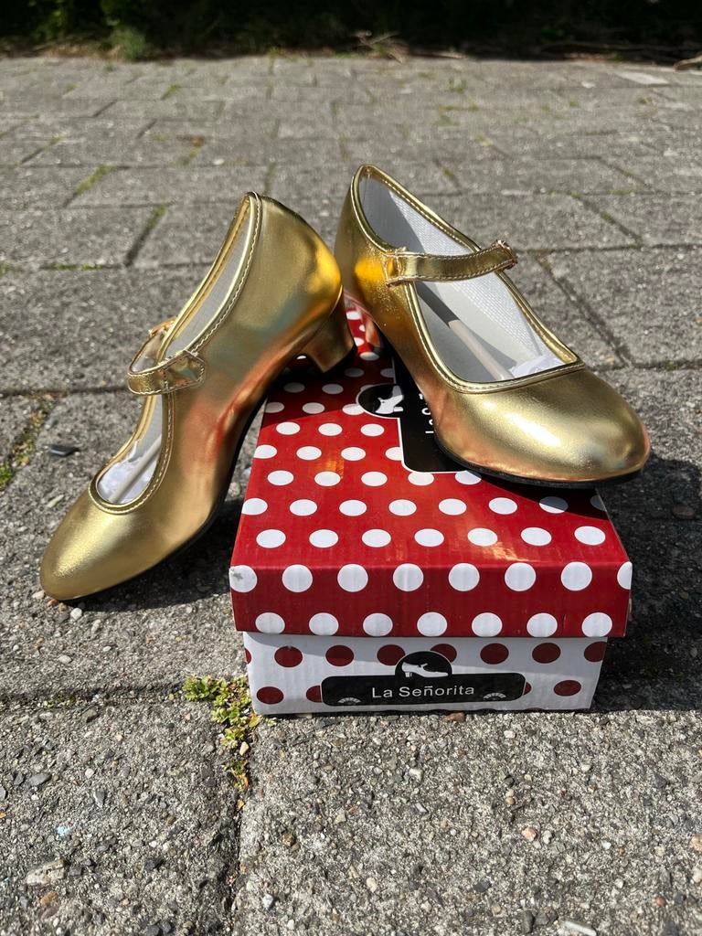 La Senorita dansschoenen maat 34, Ophalen of Verzenden, Nieuw, Geel, Dansschoenen