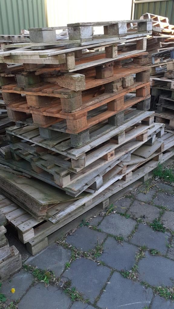 Pallets, ca 40/50 stuks, Ophalen, Overige houtsoorten, Minder dan 200 cm, Pallet