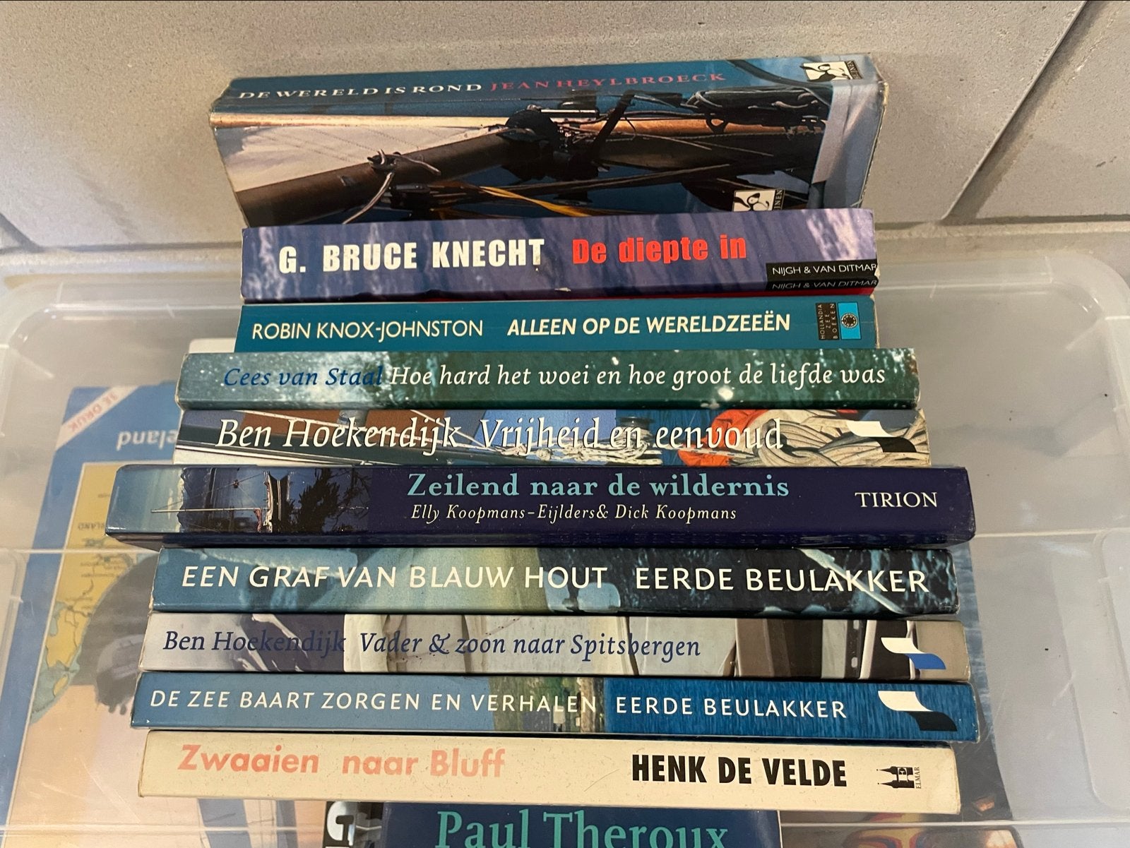 Diverse boeken over zeevaart en avontuur, Boeken, Ophalen of Verzenden, Gelezen