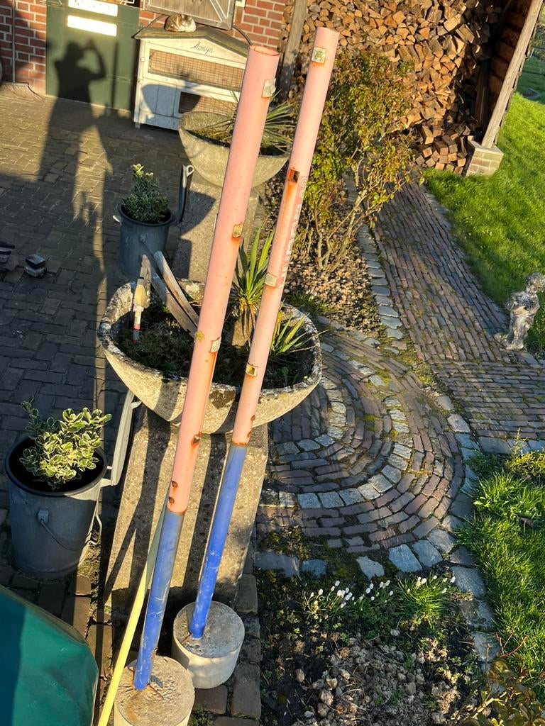 Rekstok met gratis trampoline, Sport en Fitness, Gebruikt, Overige kleuren, Materiaal, Maat 36 t/m 42