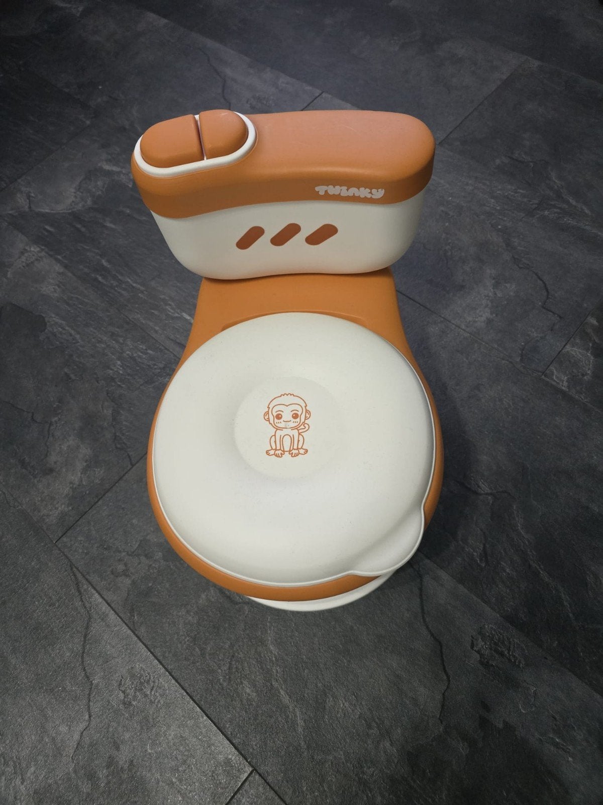 TULAKU Potje - Oranje en Wit, Kinderen en Baby's, Badjes en Verzorging, Overige merken, Overige typen, Nieuw, Ophalen of Verzenden