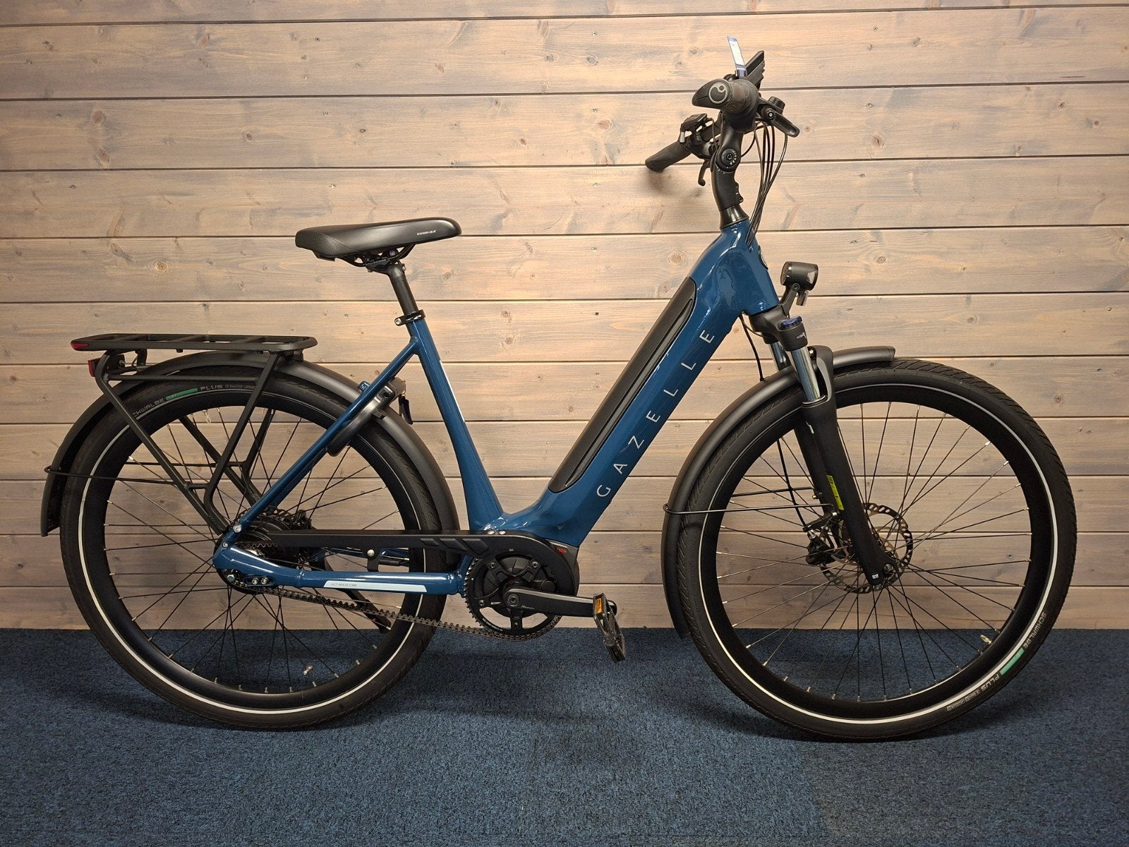2e hands Gazelle Ultimate C380 Hmb dames 53cm met Bosch Perf, Ophalen, Minder dan 10 versnellingen, Gazelle, 53 tot 56 cm