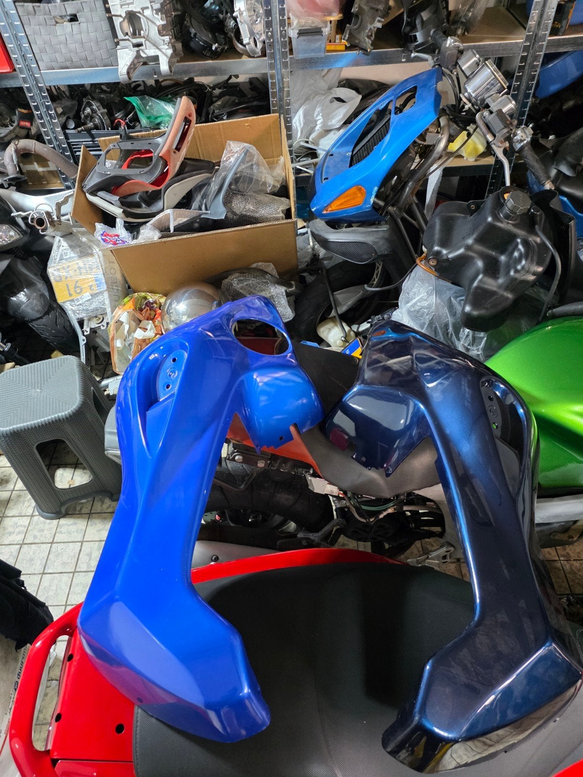 Italjet dragster achter kappen nos, Ophalen of Verzenden, Nieuw, Kap