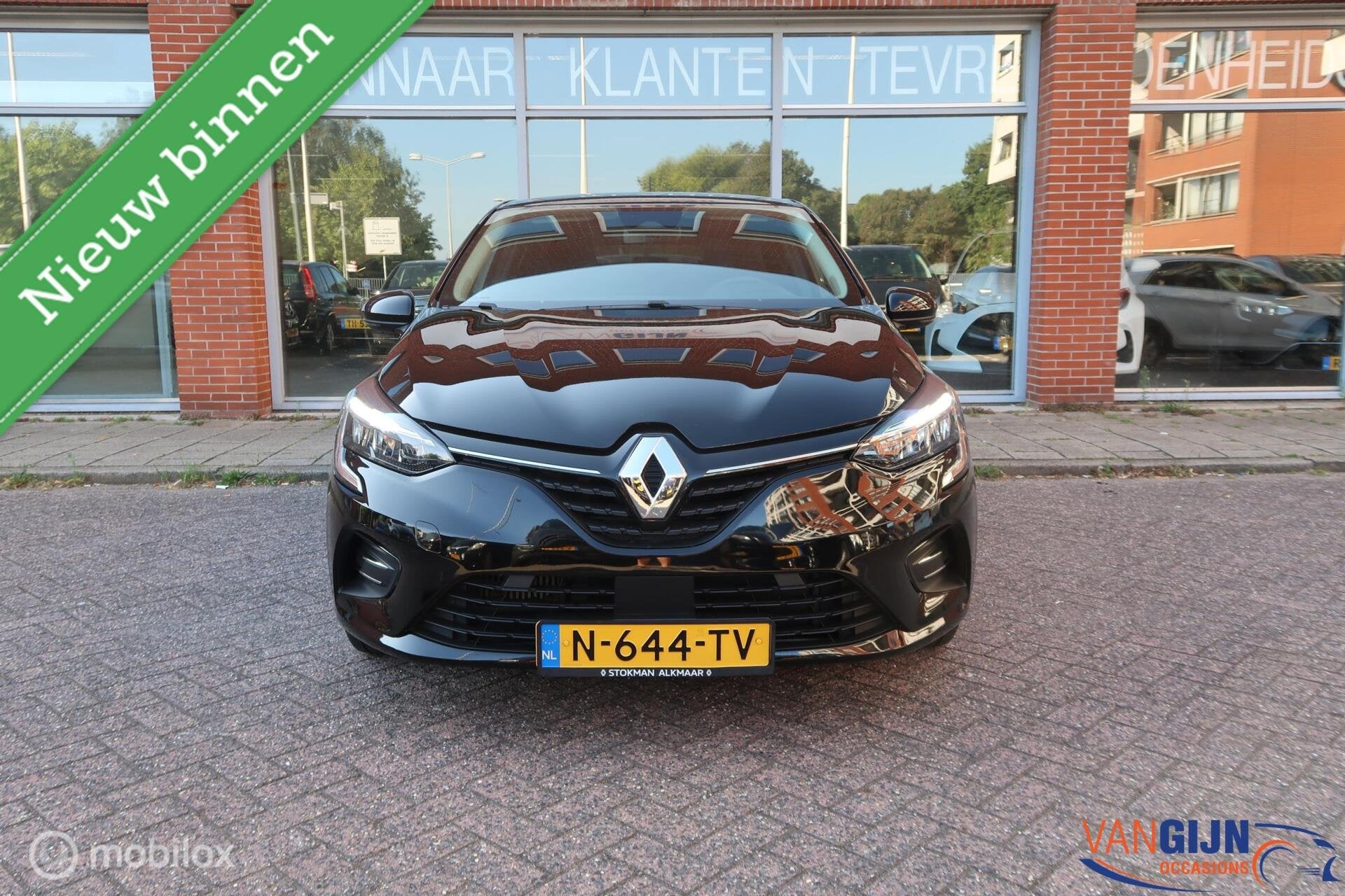 Renault clio 1.0 TCe Bi-Fuel Zen Navi Carplay NAP, Voorwielaandrijving, Stof, Gebruikt, Overige carrosserieën