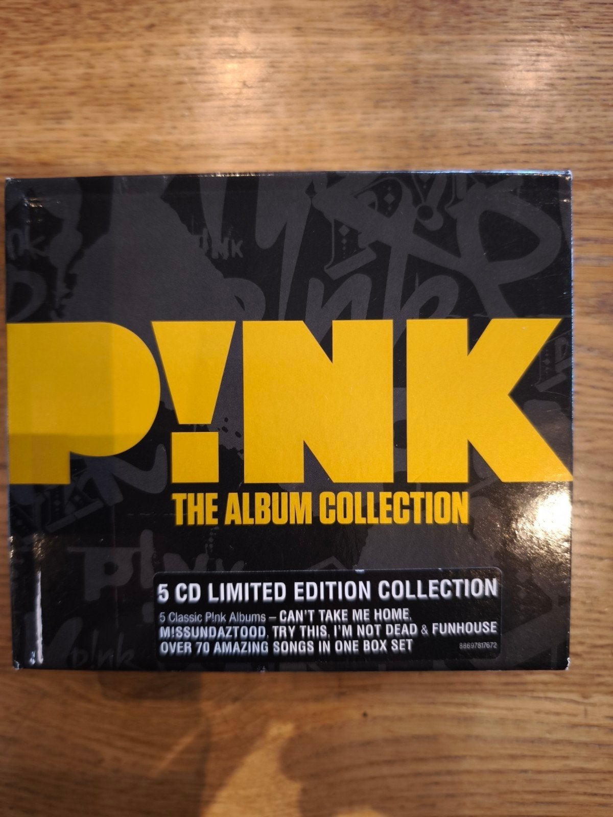 P!NK - The Album Collection (5 CD Limited Edition), Boxset, Pop, Ophalen of Verzenden, Zo goed als nieuw