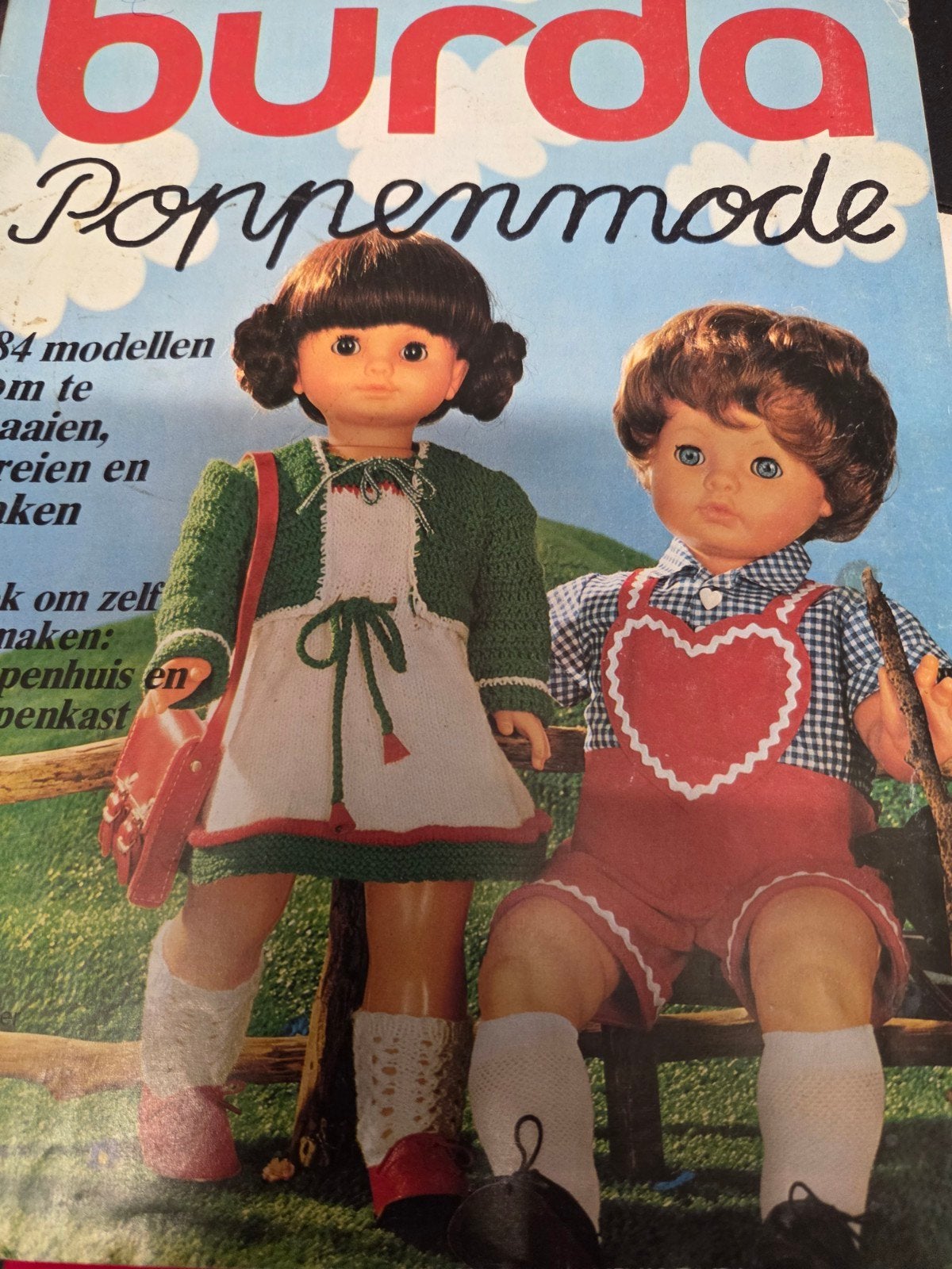 Zolderopruiming burda poppenkleertjes 1980,ongebruikt, Ophalen of Verzenden, Zo goed als nieuw, Breien of Haken, Patroon of Boek