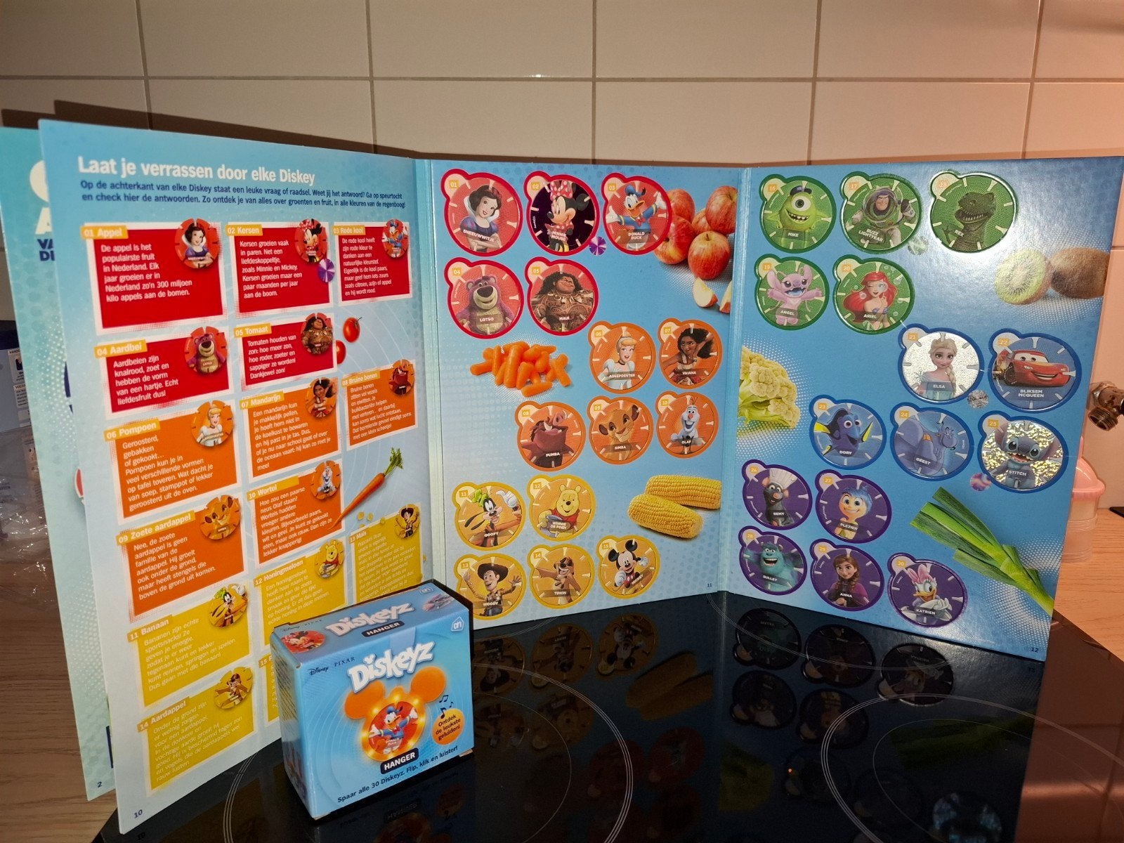 Disney Diskeyz verzamelalbum met Diskeyz, Ophalen of Verzenden, Overige figuren, Nieuw, Overige typen