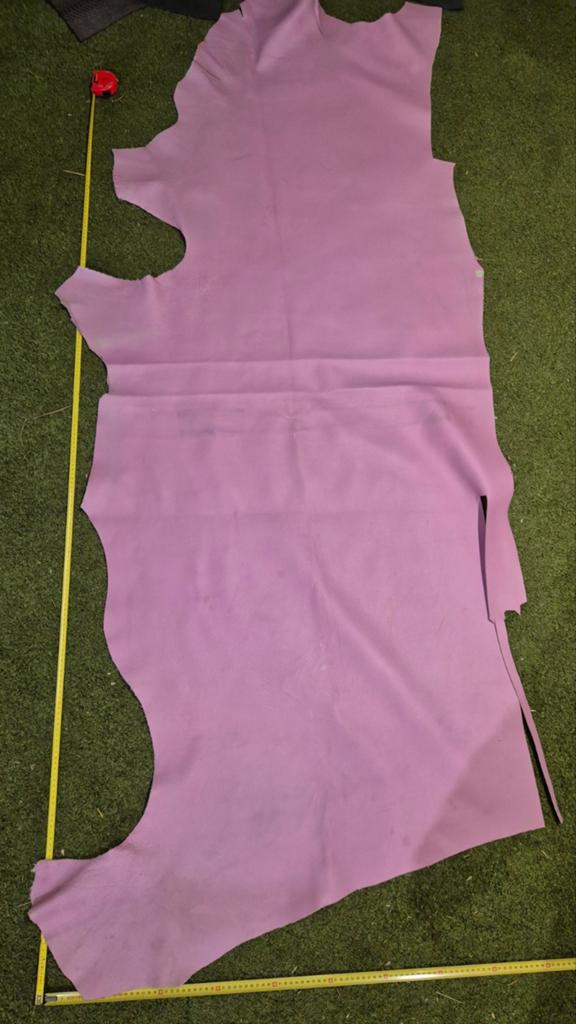 Voering leer, leder huiden, sterk, blauw roze fuchsia grijs, Leer of Kunstleer, Nieuw, Ophalen of Verzenden, 30 tot 120 cm