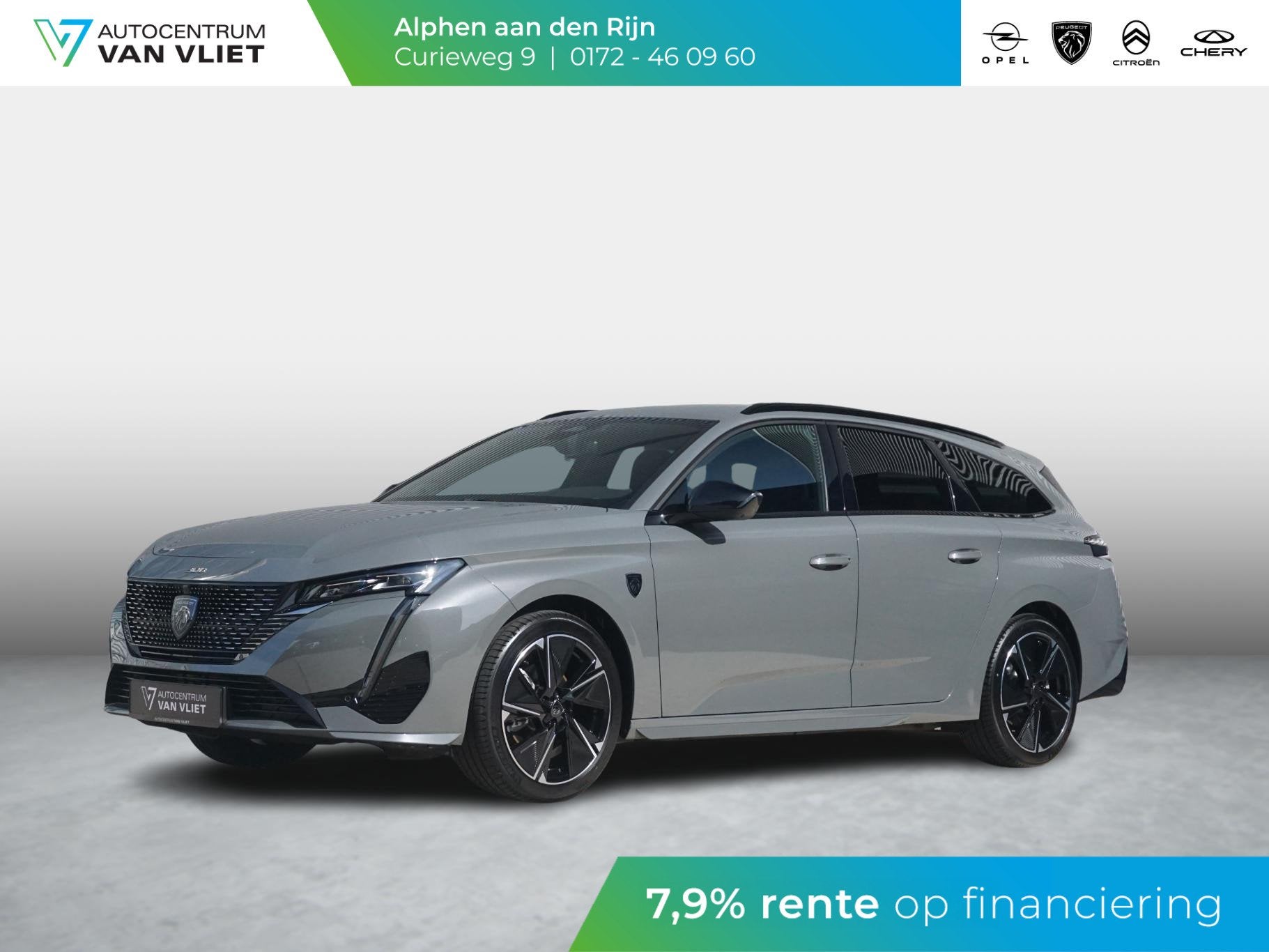 Peugeot e-308 SW GT Avantage EV 54 kWh Elektrische achterkle, 12 maanden, Gebruikt, 156 pk, 409 km
