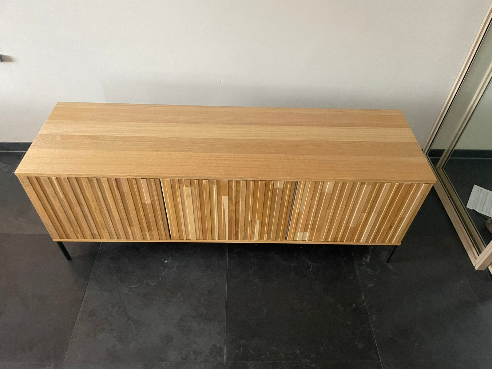 Wooodz tv meubel 160 lang, Ophalen of Verzenden, Zo goed als nieuw