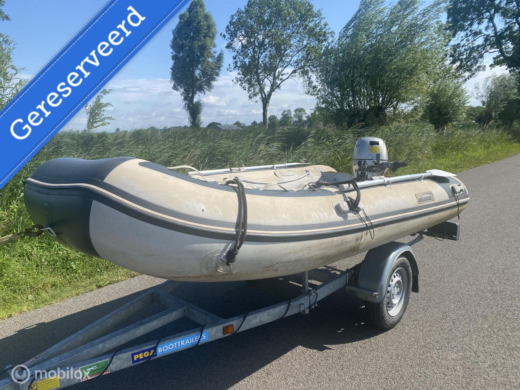 Nimarine rubberboot / rib / Alluminium bodem / Koopje!, Watersport en Boten, Gebruikt, Overige brandstoffen, Nimarine