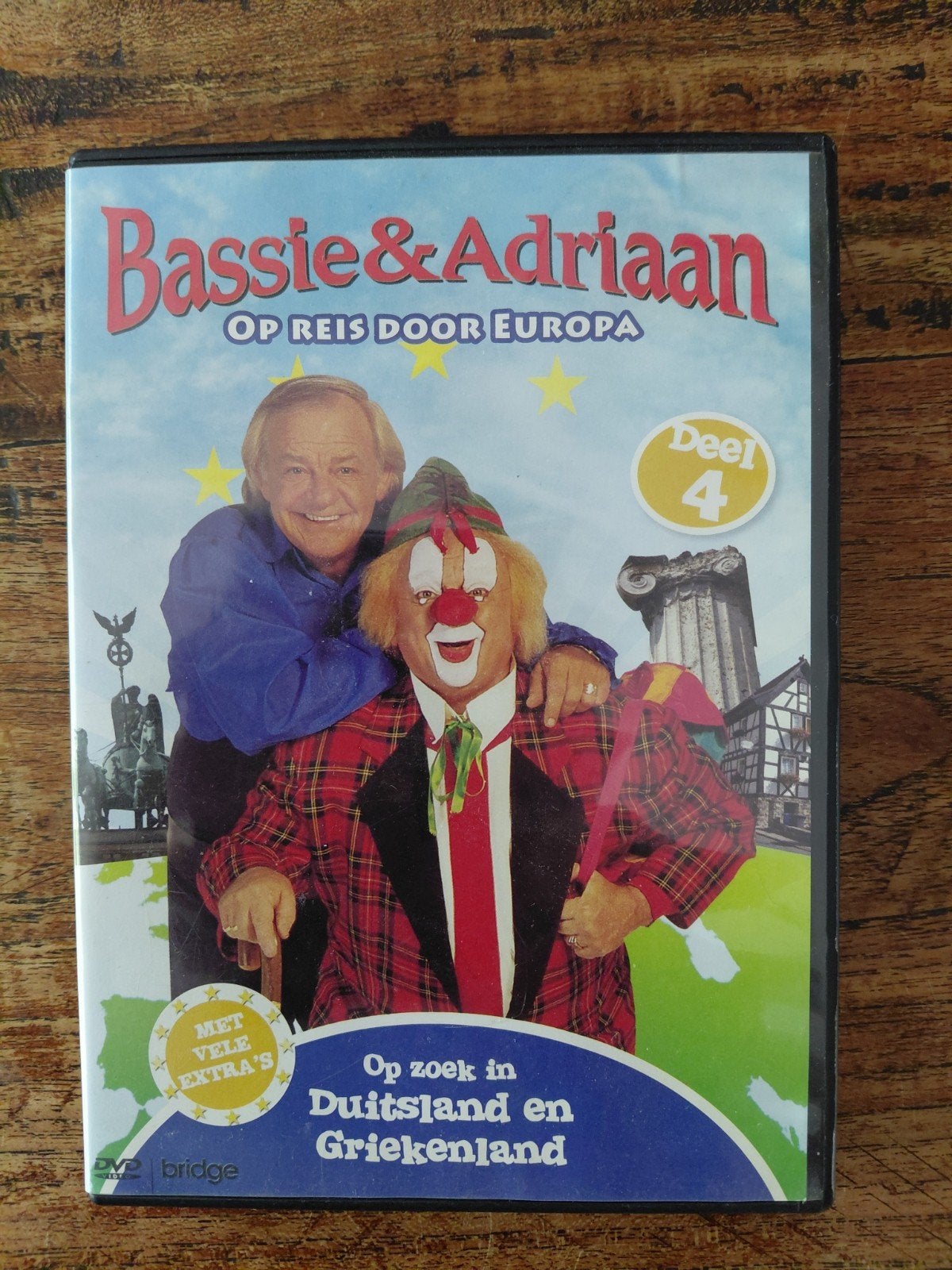 3  DVD'S Bassie en Adriaan, Alle leeftijden, Ophalen of Verzenden, Gebruikt