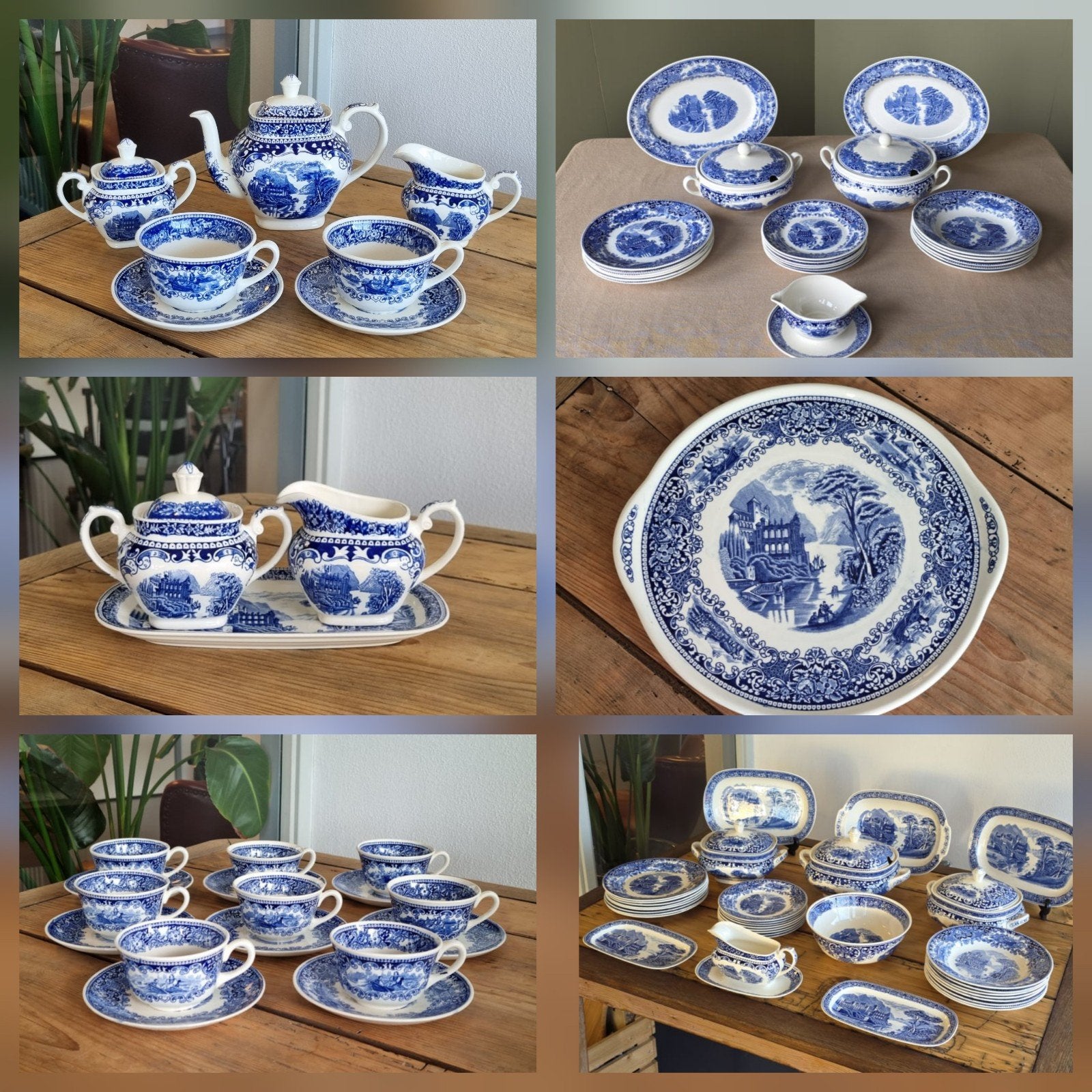 Petrus Regout Castillo blauw, Verzenden