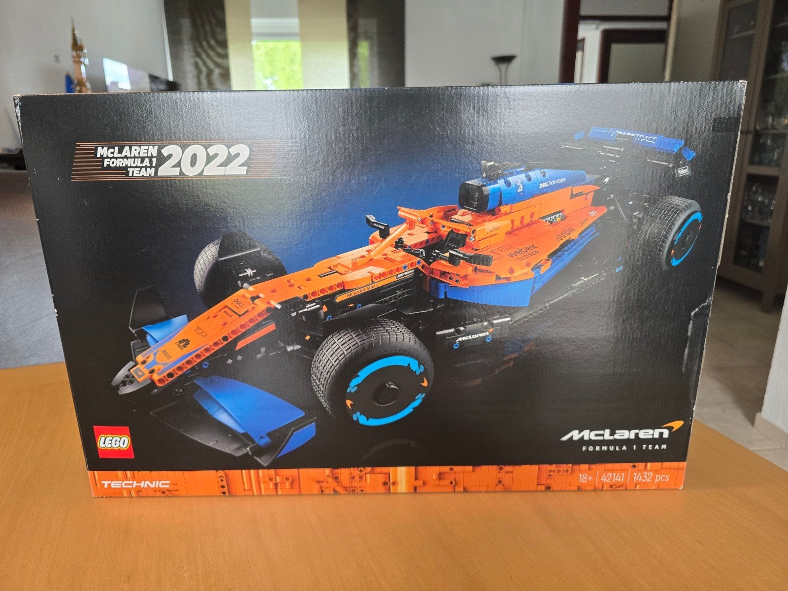 Lego 42141 - Mclaren Formule 1 Racewagen, Compleet, Gebruikt, Lego, Ophalen of Verzenden