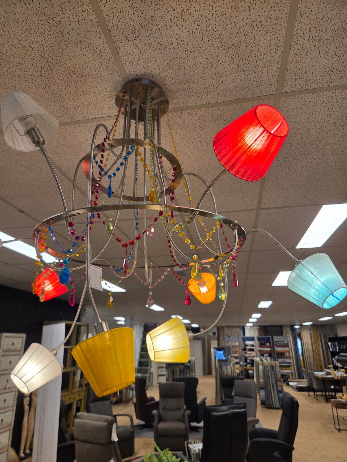 kleurrijke lamp, Ophalen, Nieuw