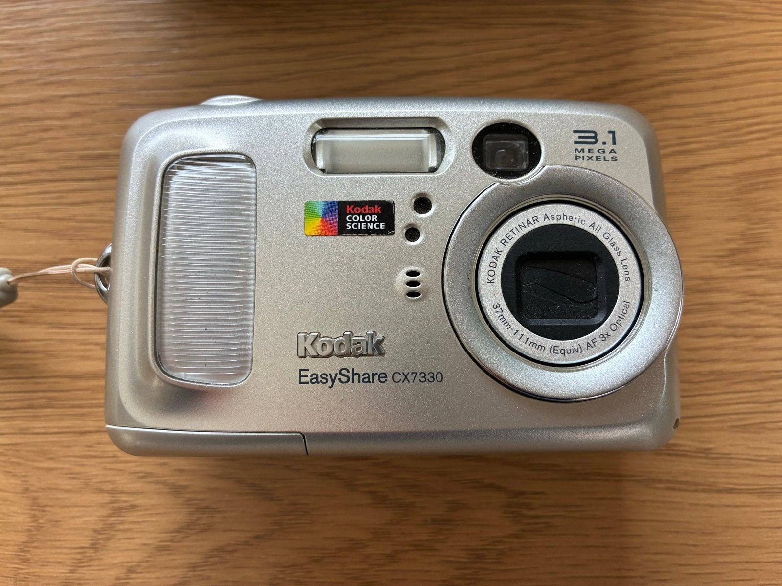 Kodak EasyShare CX7330 Digitale Camera met Tasje, Ingebouwde flitser, Gebruikt, Ophalen of Verzenden, 4 t/m 7 keer