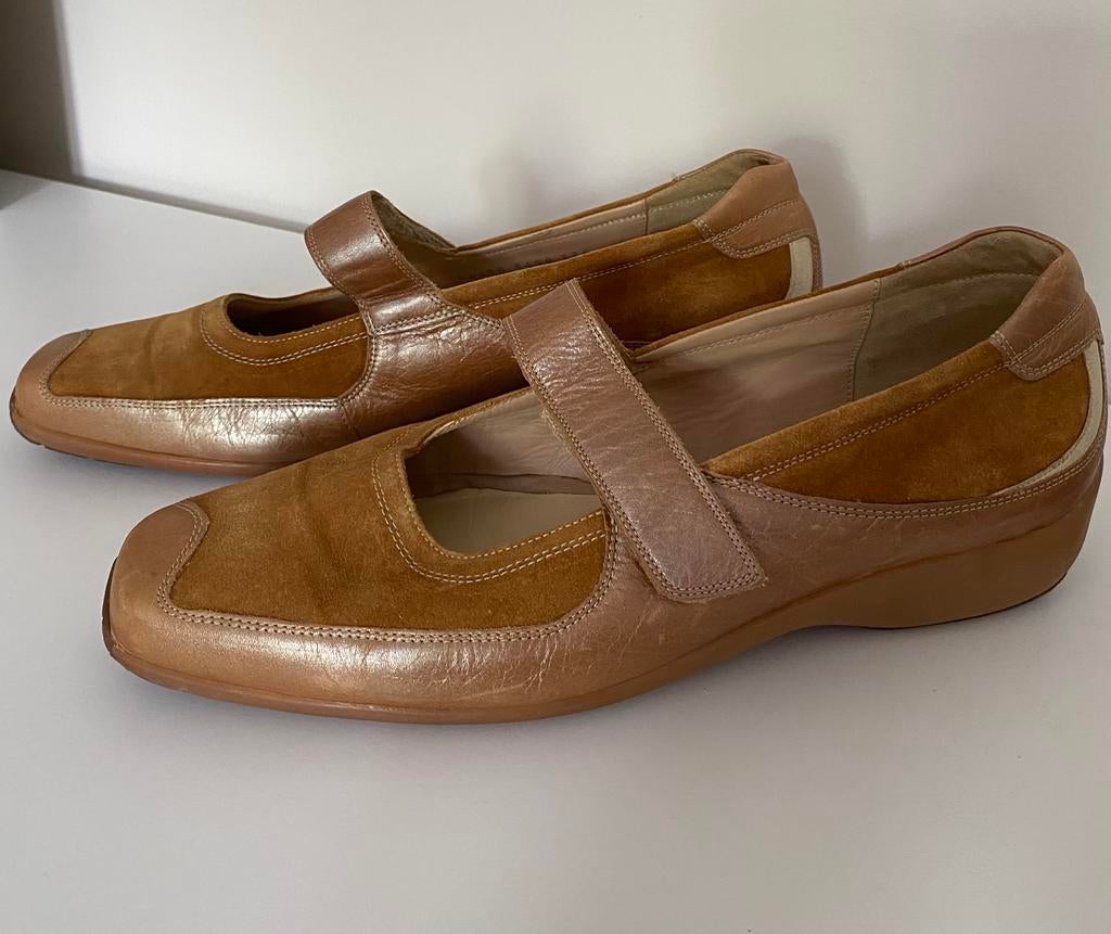 Durea bandschoenen 7 H, Bruin, Overige typen, Ophalen of Verzenden, Gedragen
