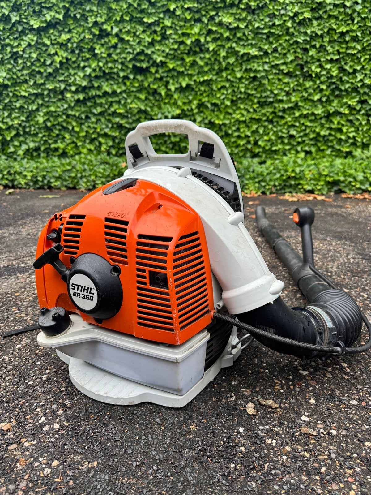 Stihl BR350 bladblazer, Tuin en Terras, Ophalen of Verzenden, Zo goed als nieuw, Benzine