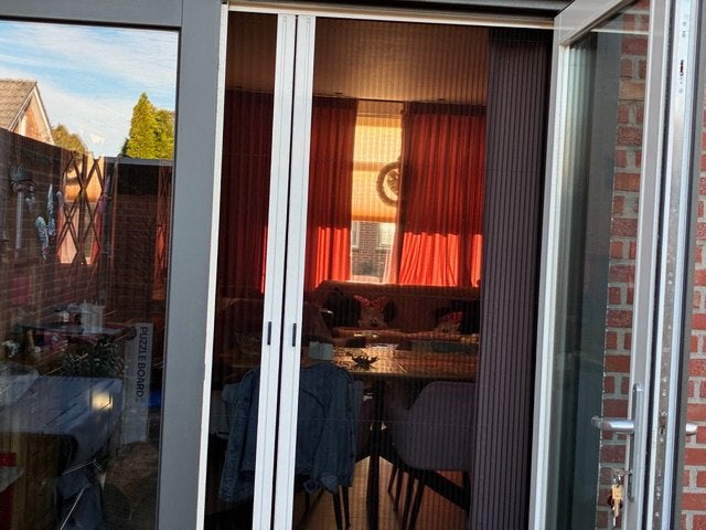 Dubbele hordeur, Ophalen, 120 cm of meer, Hordeur, 200 tot 215 cm
