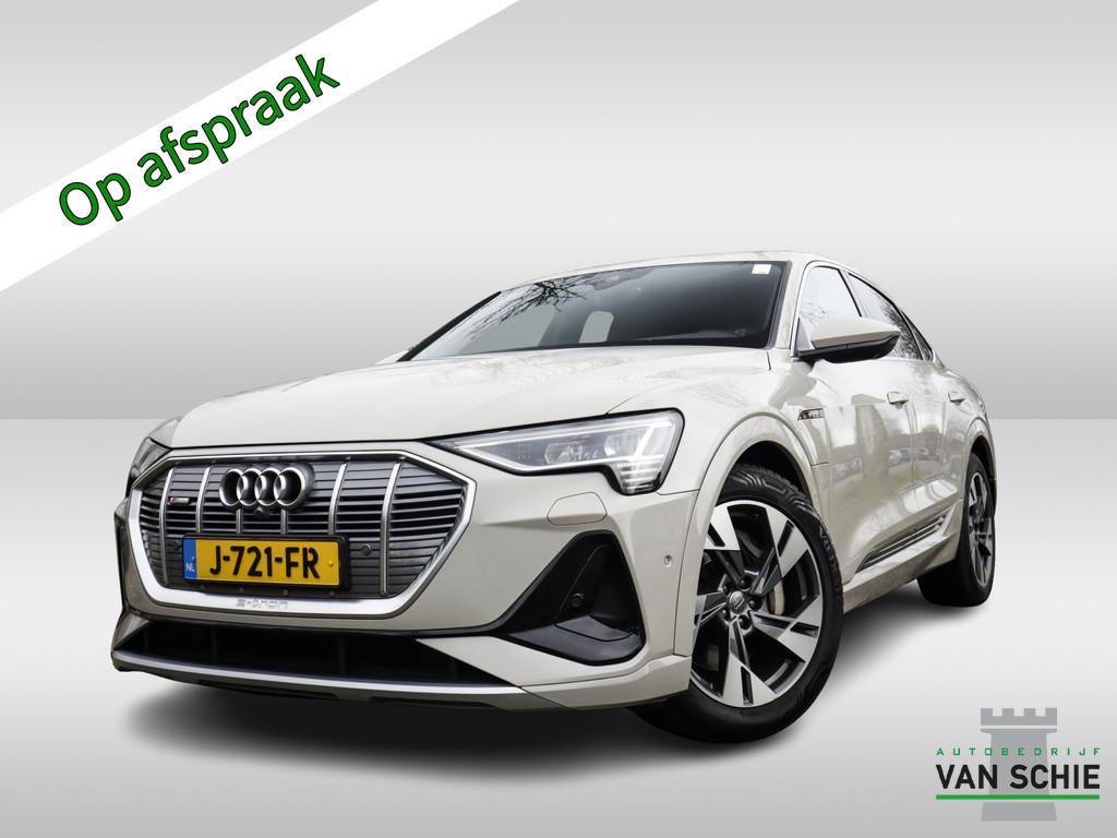 Audi e-tron Sportback 55 quattro S edition 95 kWh 3-Fase 2e-, Auto's, Automaat, Zwart, Vierwielaandrijving, 408 pk