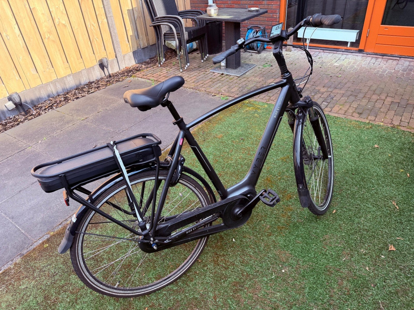 Vyber E1 Special Edition H61 Matt Night Black Heren H61, Gebruikt, 59 cm of meer, 50 km per accu of meer, Ophalen