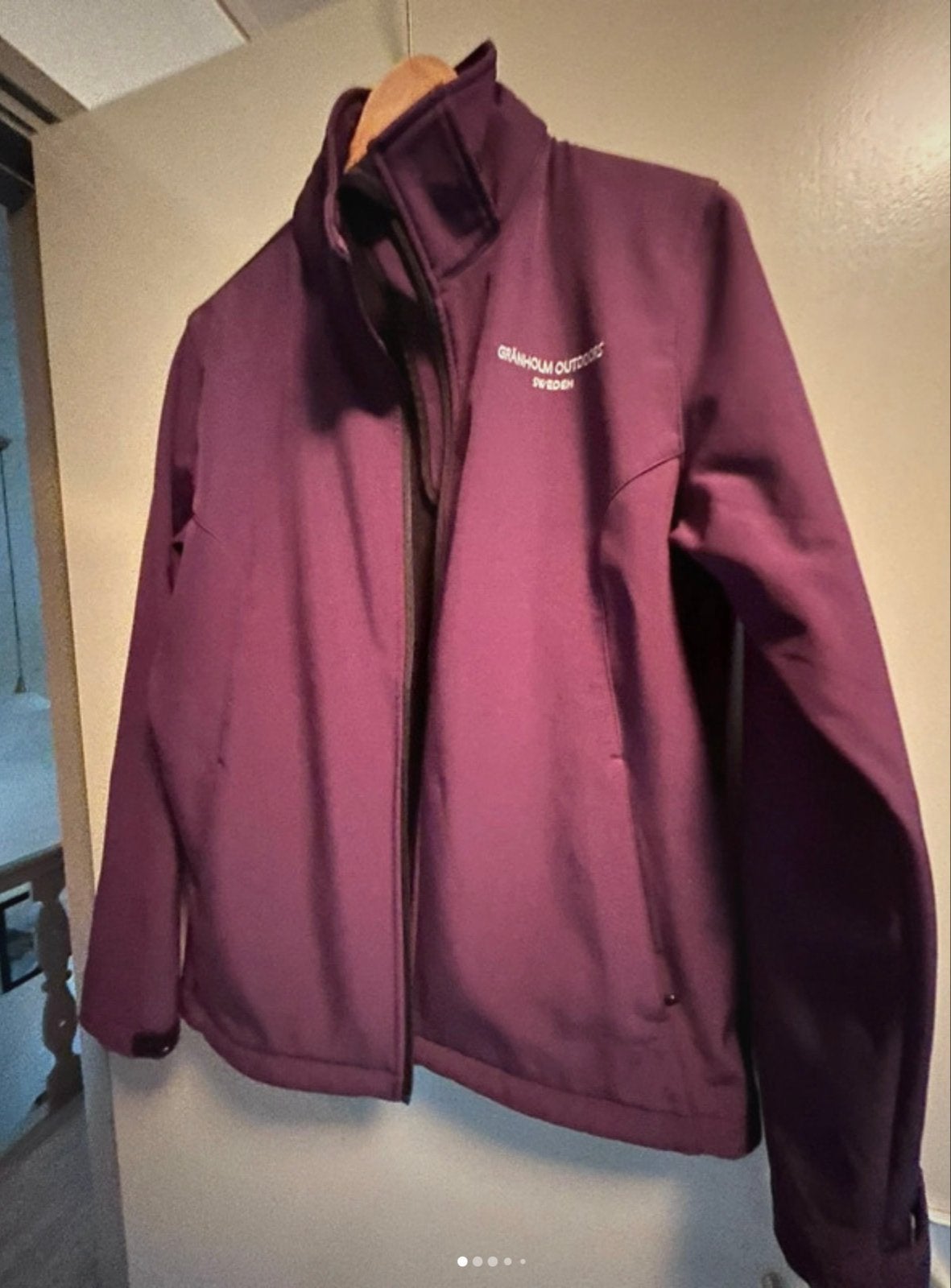 Gränholm Outdoors Softshell Jas - Maat XL, Ophalen of Verzenden, Zo goed als nieuw, Maat 42/44 (L), Paars