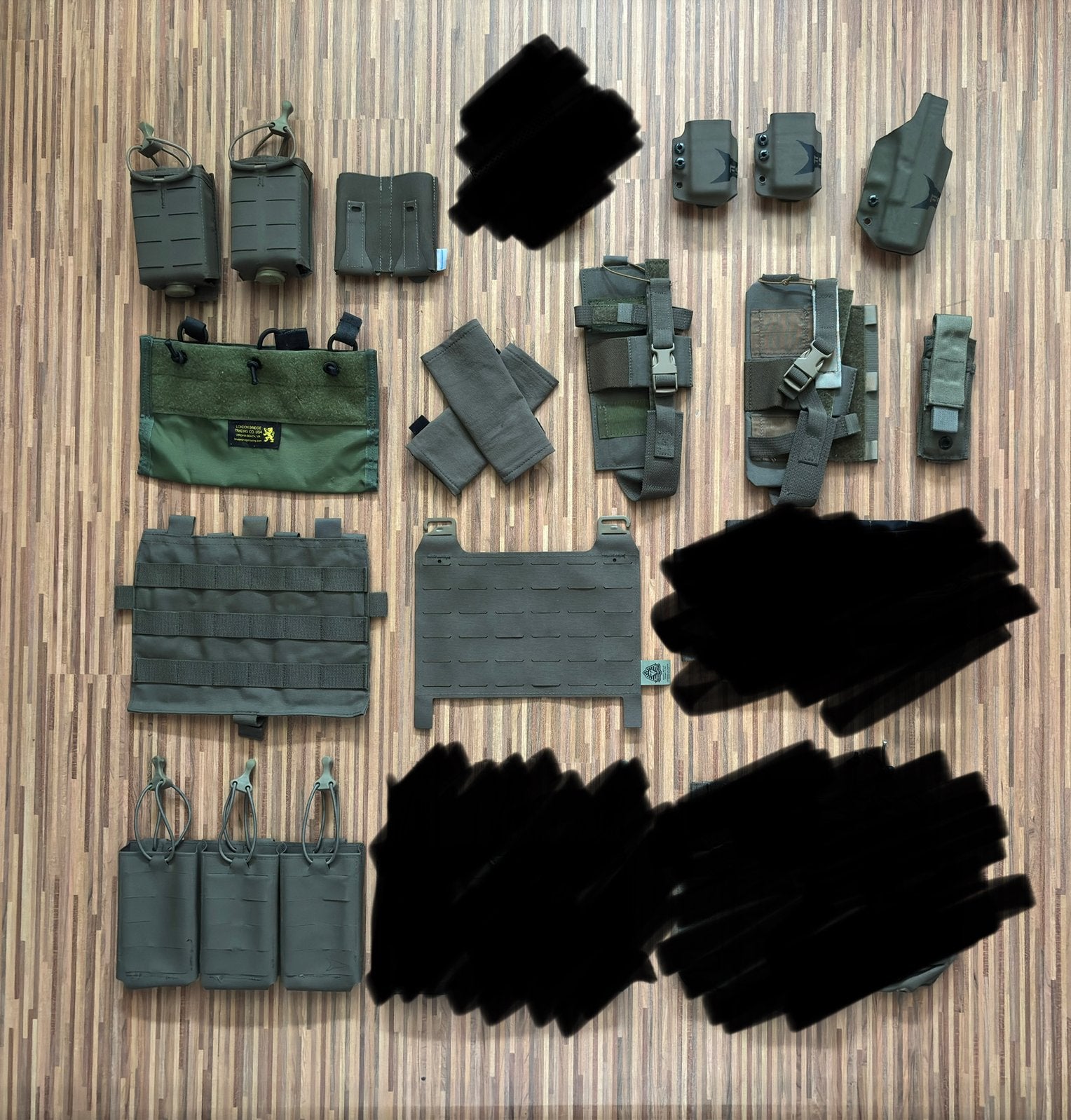 Ranger Green Pouches - Crye Precision, Ferro Concepts, Eagle, Verzamelen, Ophalen of Verzenden, Overige soorten, Amerika, Overige typen