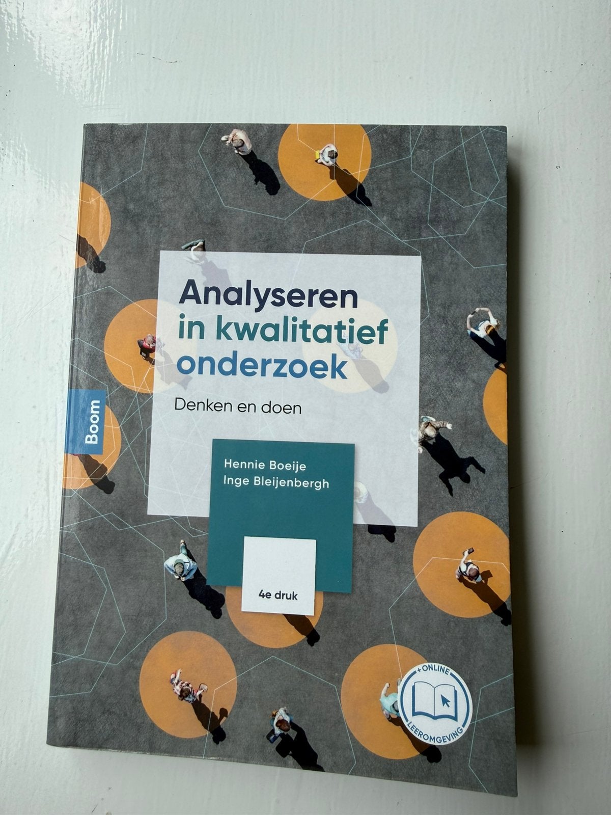 Analyseren in kwalitatief onderzoek, 4e druk, Boeken, Ophalen of Verzenden, Beta, Zo goed als nieuw, HBO