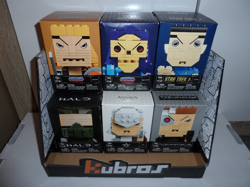Mega Bloks - Kubros serie 1 compleet - bouwstenen *Nieuw*, Ophalen of Verzenden, Nieuw, Megabloks