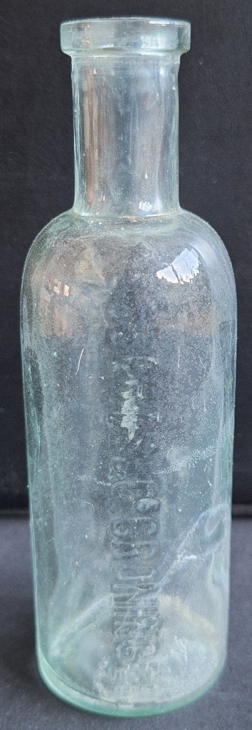 Oud flesje - Egbert's en Co Groningen - S 496, Ophalen of Verzenden