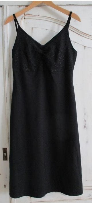 Steps zwarte jurk met borduur en tule, maat 40, Verzenden, Zwart, Nieuw, Steps